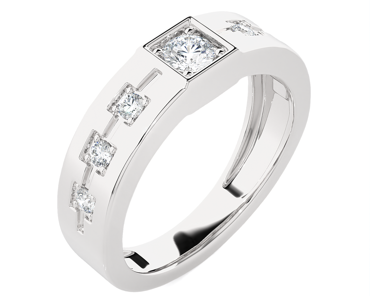 1/2 ctw Round Lab Grown Diamond Ring
