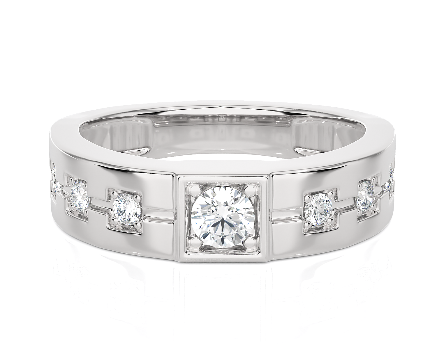 1/2 ctw Round Lab Grown Diamond Ring