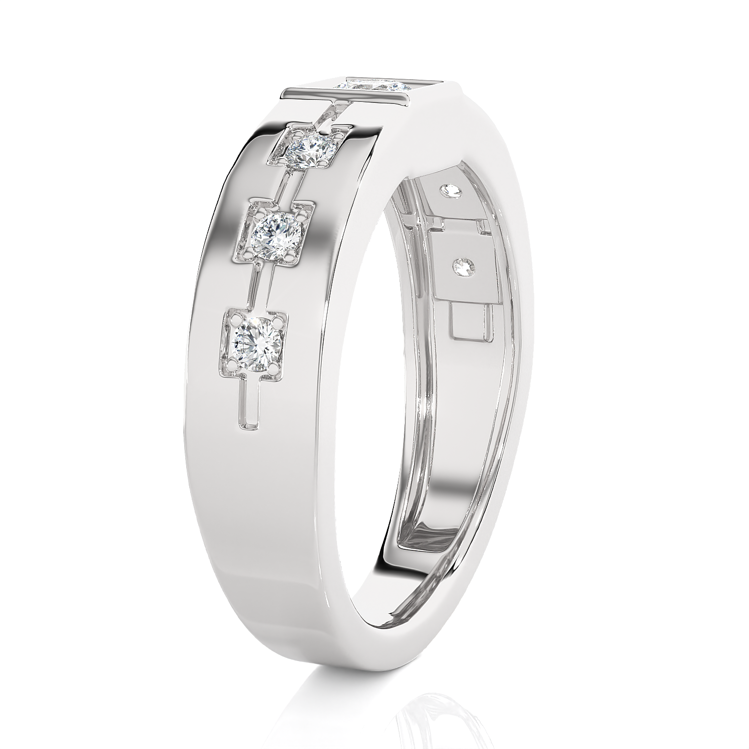 1/2 ctw Round Lab Grown Diamond Ring