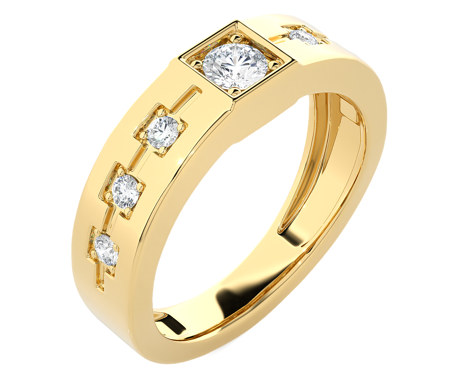 1/2 ctw Round Lab Grown Diamond Ring