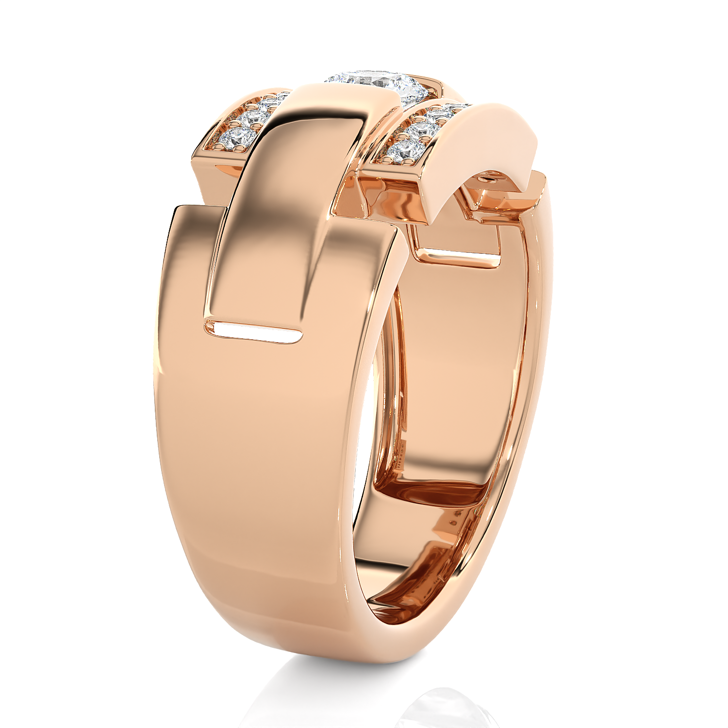 3/4 ctw Round Lab Grown Diamond Ring