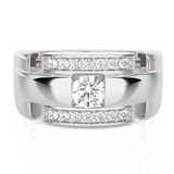 3/4 ctw Round Lab Grown Diamond Ring