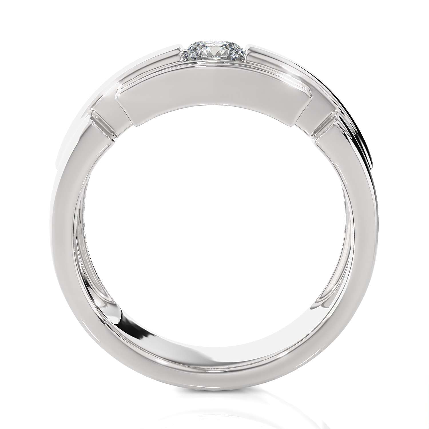 3/4 ctw Round Lab Grown Diamond Ring