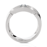 3/4 ctw Round Lab Grown Diamond Ring