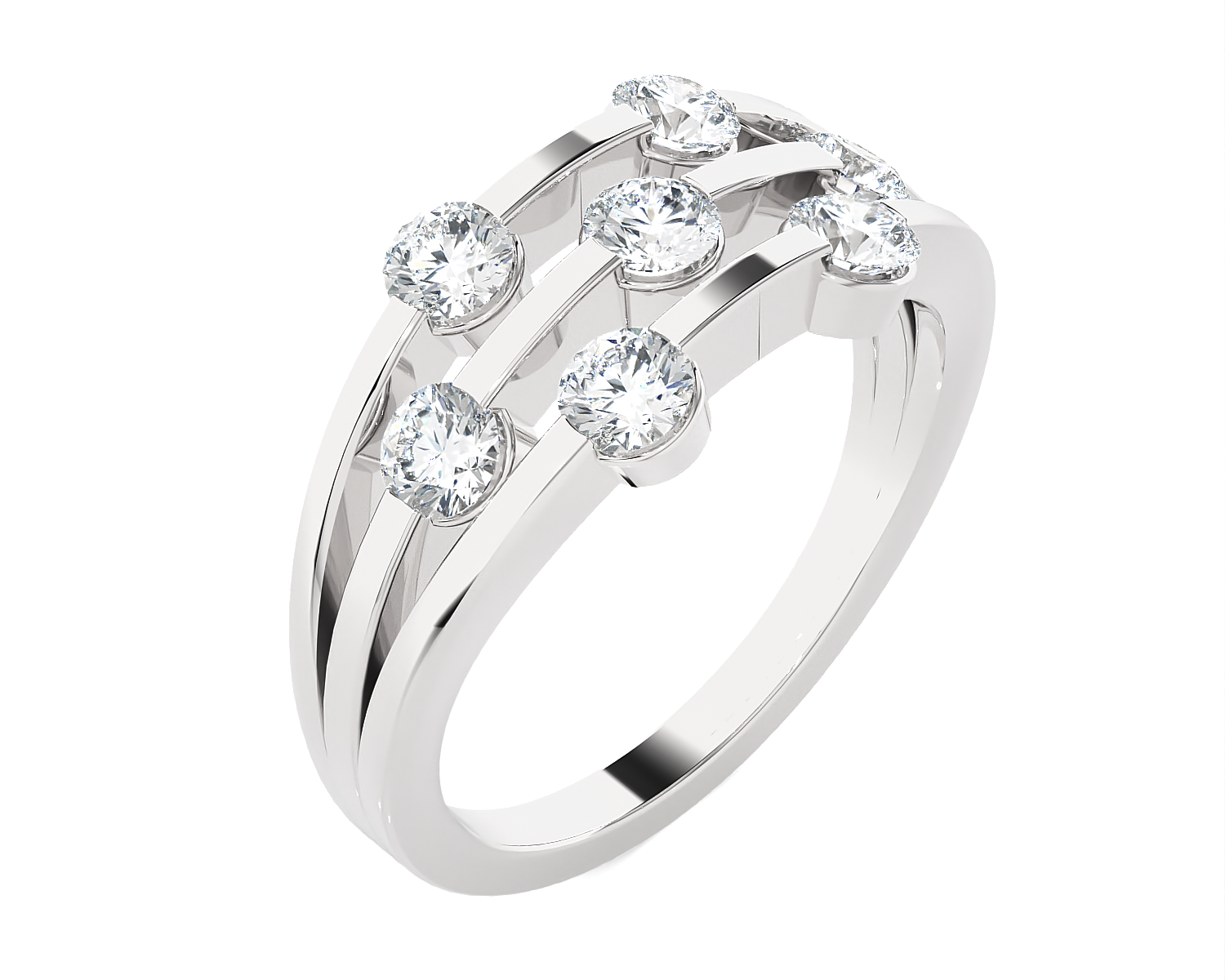 1 ctw Round Lab Grown Diamond Ring