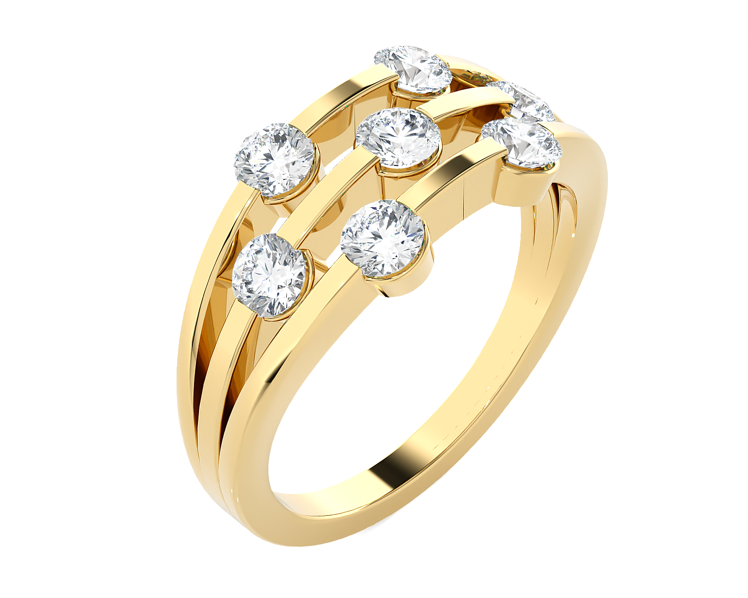 1 ctw Round Lab Grown Diamond Ring
