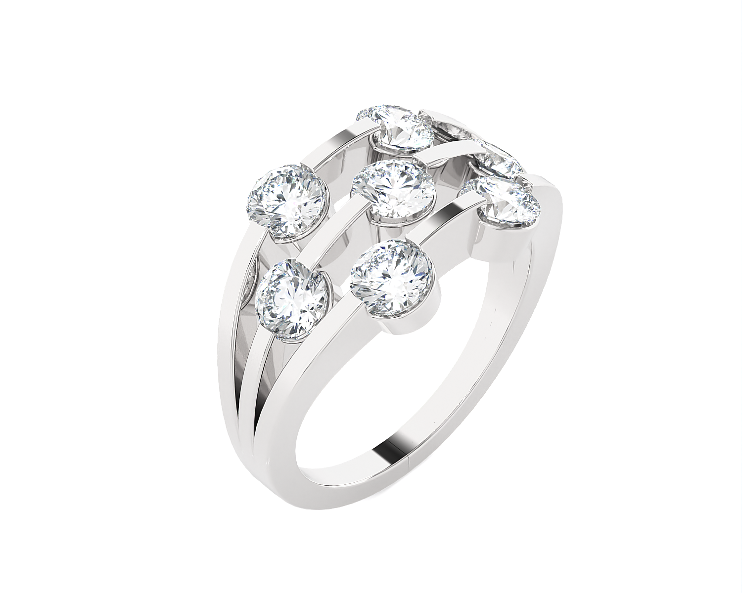 2 1/4 ctw Round Lab Grown Diamond Ring