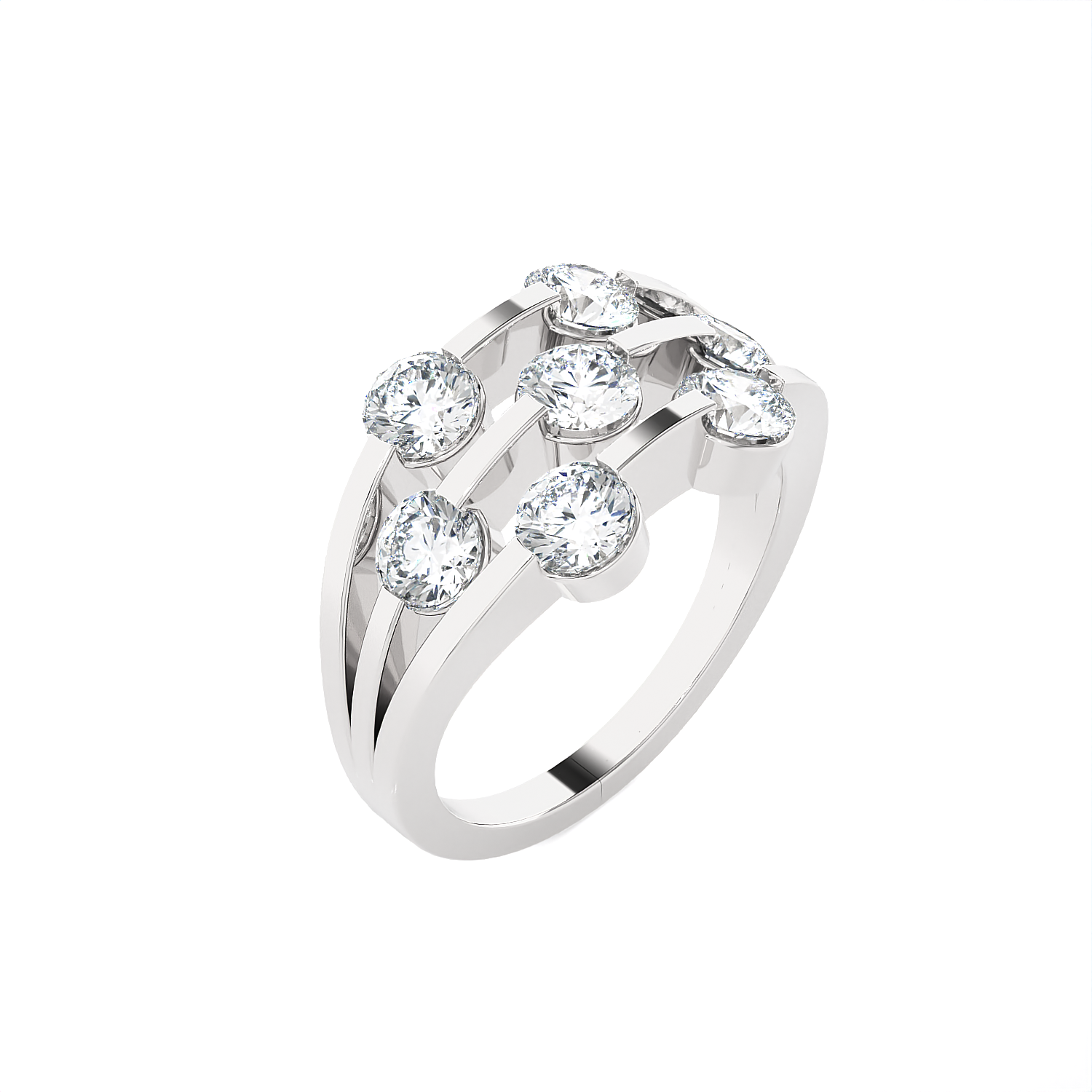 2 1/4 ctw Round Lab Grown Diamond Ring