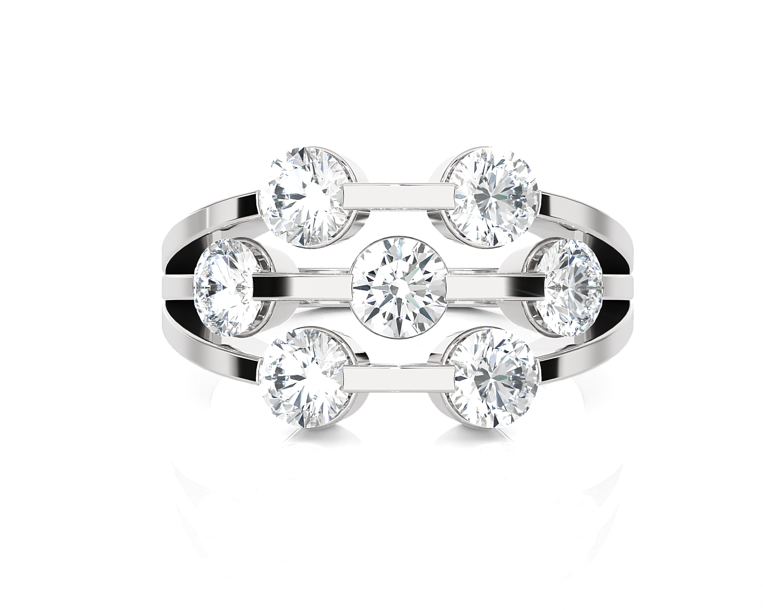 2 1/4 ctw Round Lab Grown Diamond Ring