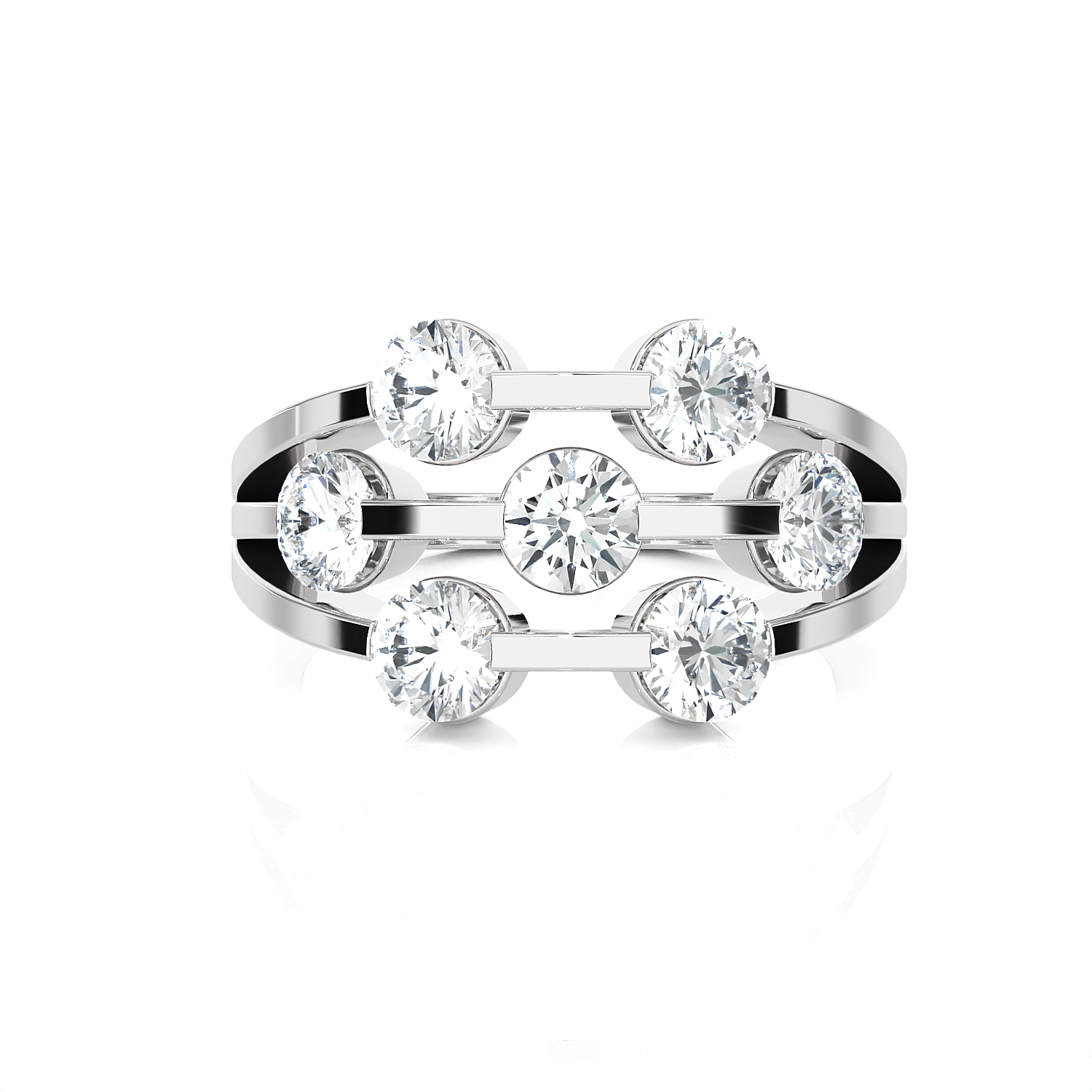 2 1/4 ctw Round Lab Grown Diamond Ring