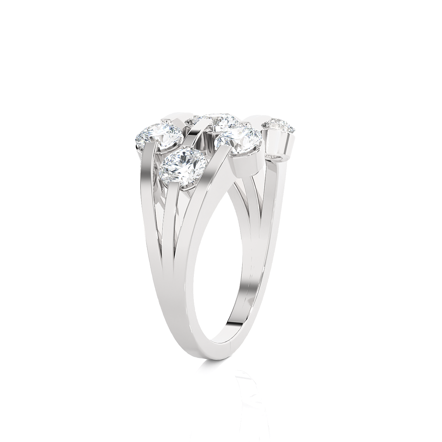 2 1/4 ctw Round Lab Grown Diamond Ring