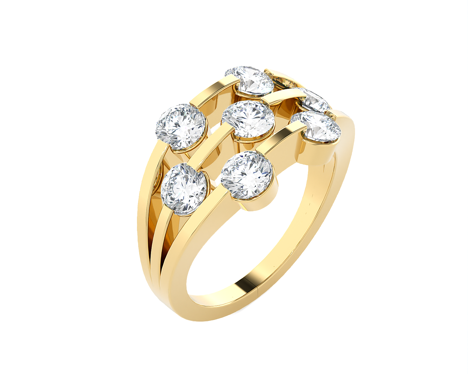 2 1/4 ctw Round Lab Grown Diamond Ring