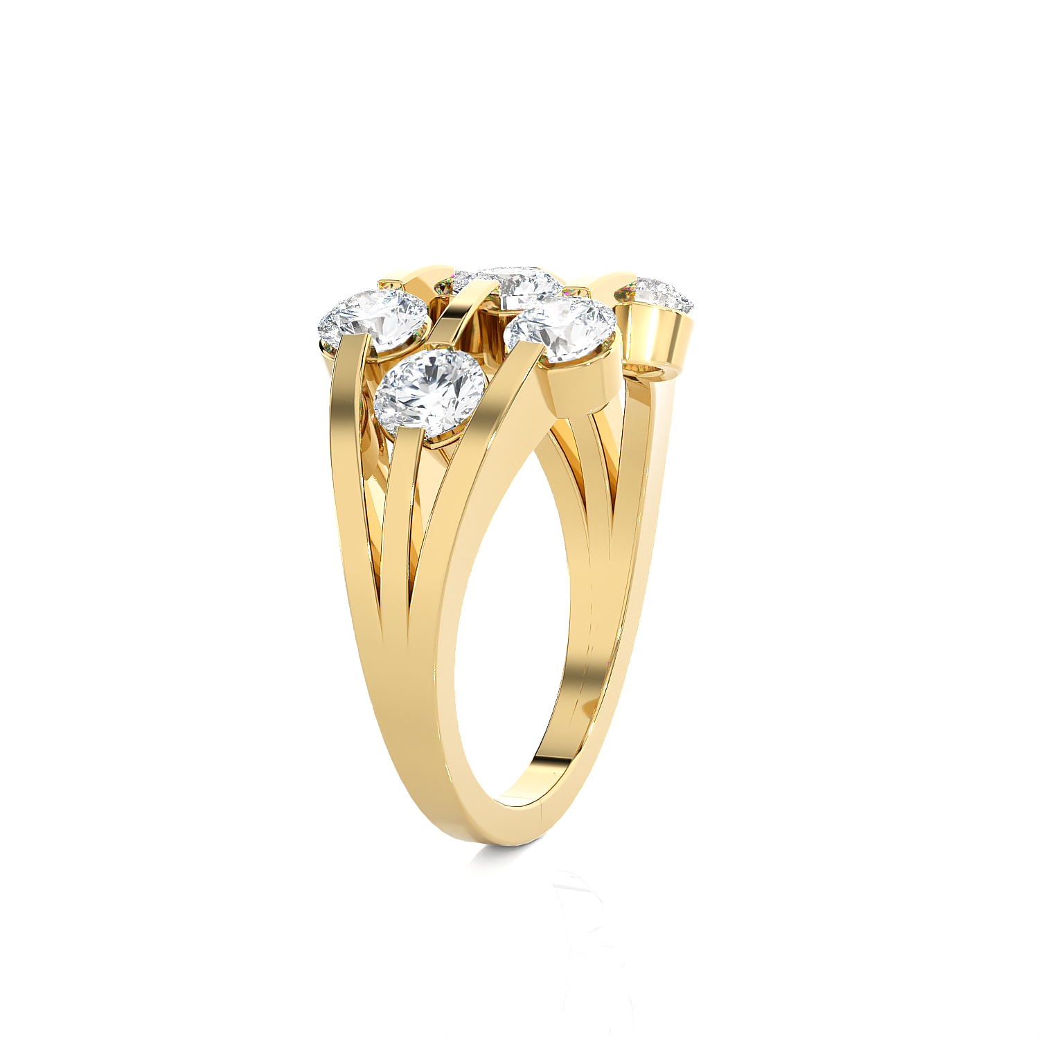 2 1/4 ctw Round Lab Grown Diamond Ring