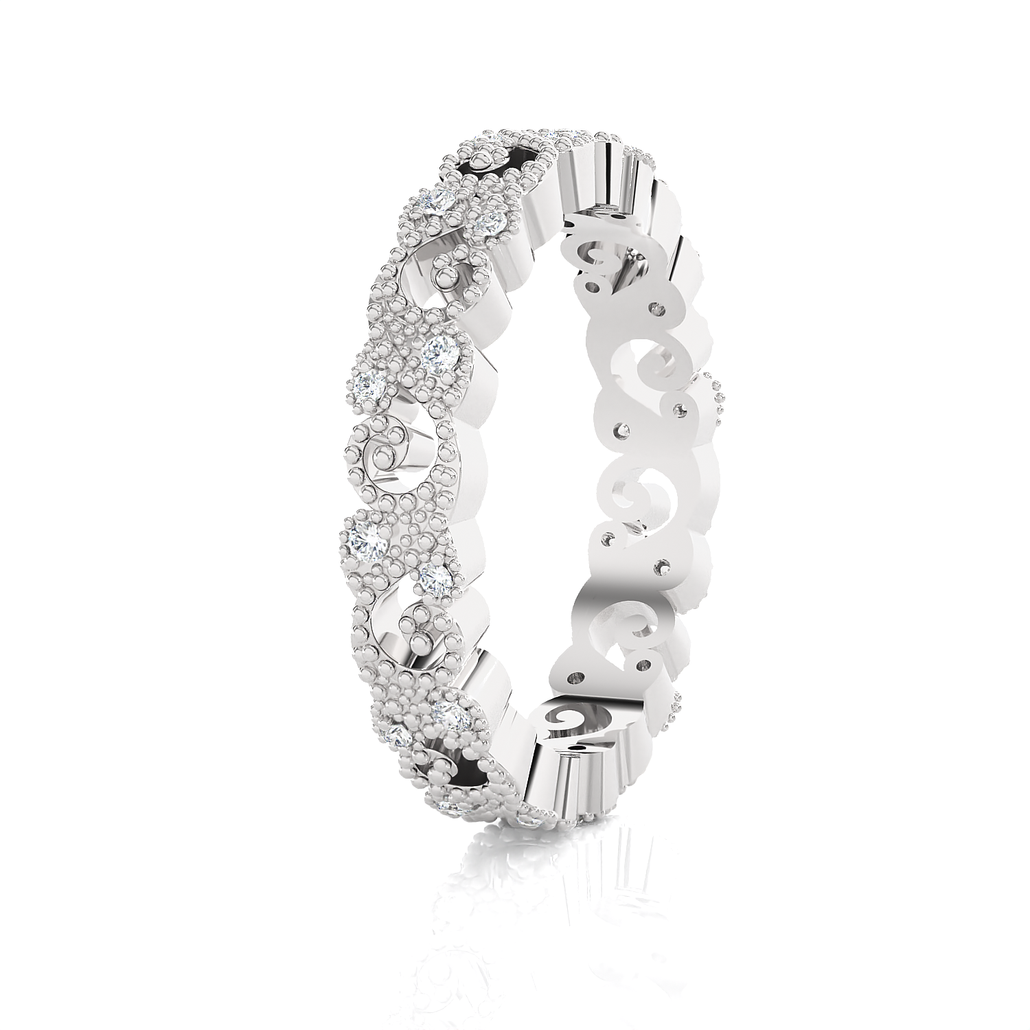 1/6 ctw Round Lab Grown Diamond Ring