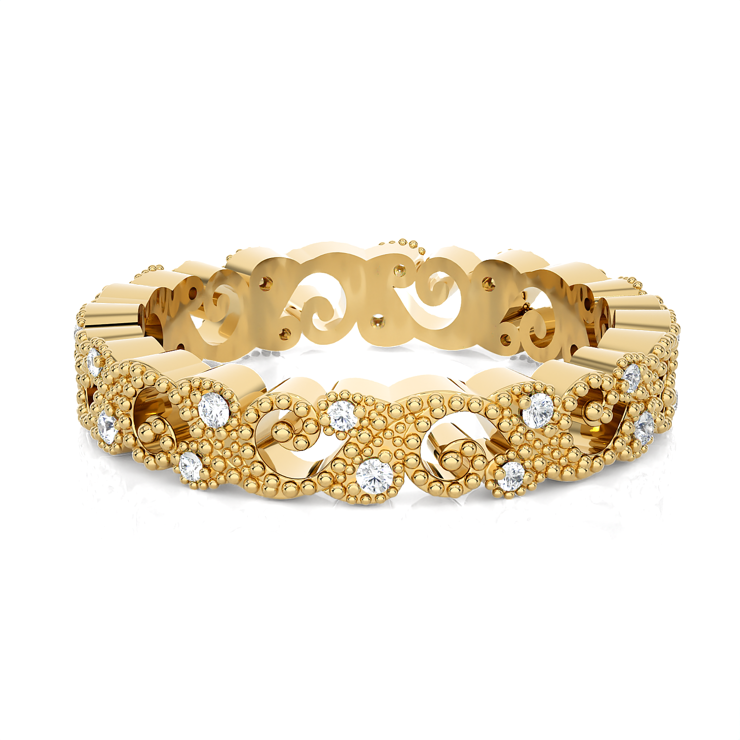 1/6 ctw Round Lab Grown Diamond Ring