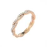 1/2 ctw Round Lab Grown Diamond Anniversary Ring