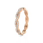 1/2 ctw Round Lab Grown Diamond Anniversary Ring