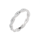 1/2 ctw Round Lab Grown Diamond Anniversary Ring