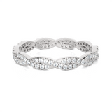 1/2 ctw Round Lab Grown Diamond Anniversary Ring