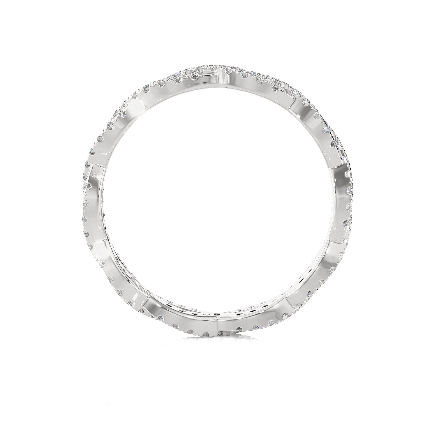 1/2 ctw Round Lab Grown Diamond Anniversary Ring