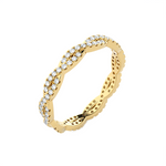 1/2 ctw Round Lab Grown Diamond Anniversary Ring