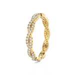 1/2 ctw Round Lab Grown Diamond Anniversary Ring