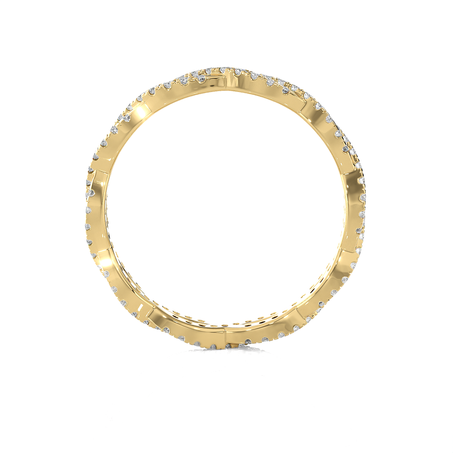 1/2 ctw Round Lab Grown Diamond Anniversary Ring
