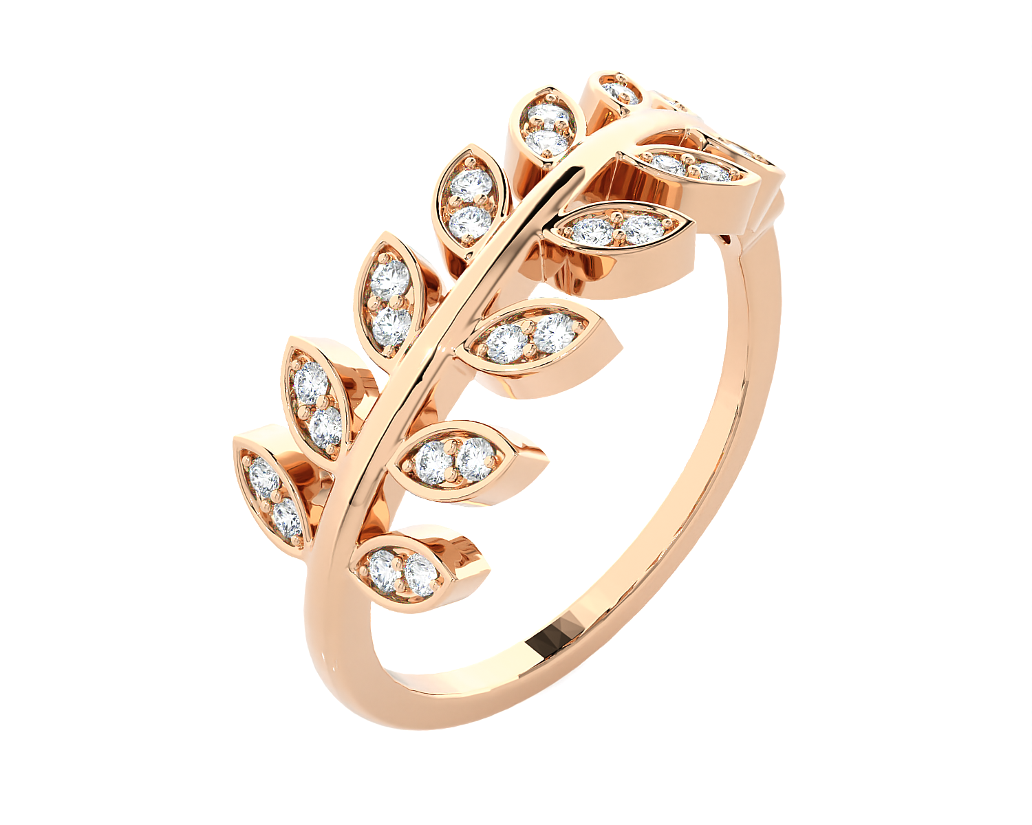 1/5 ctw Round Lab Grown Diamond Ring