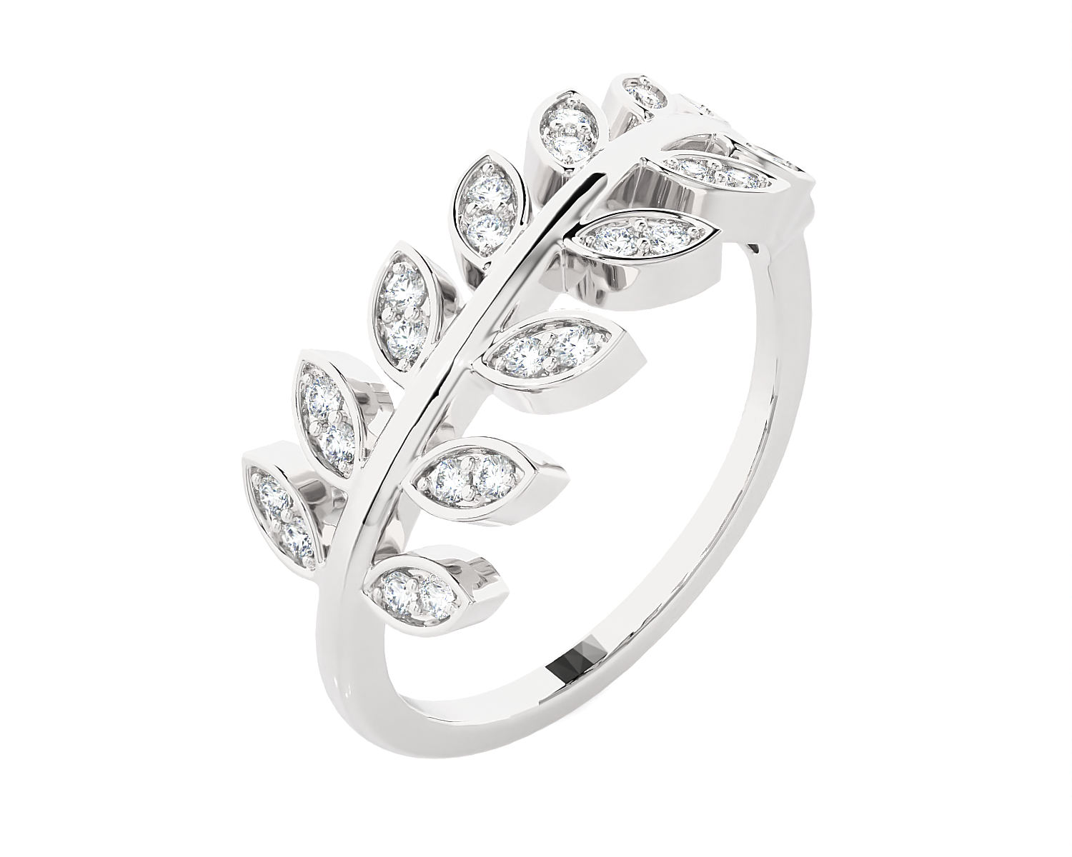 1/5 ctw Round Lab Grown Diamond Ring