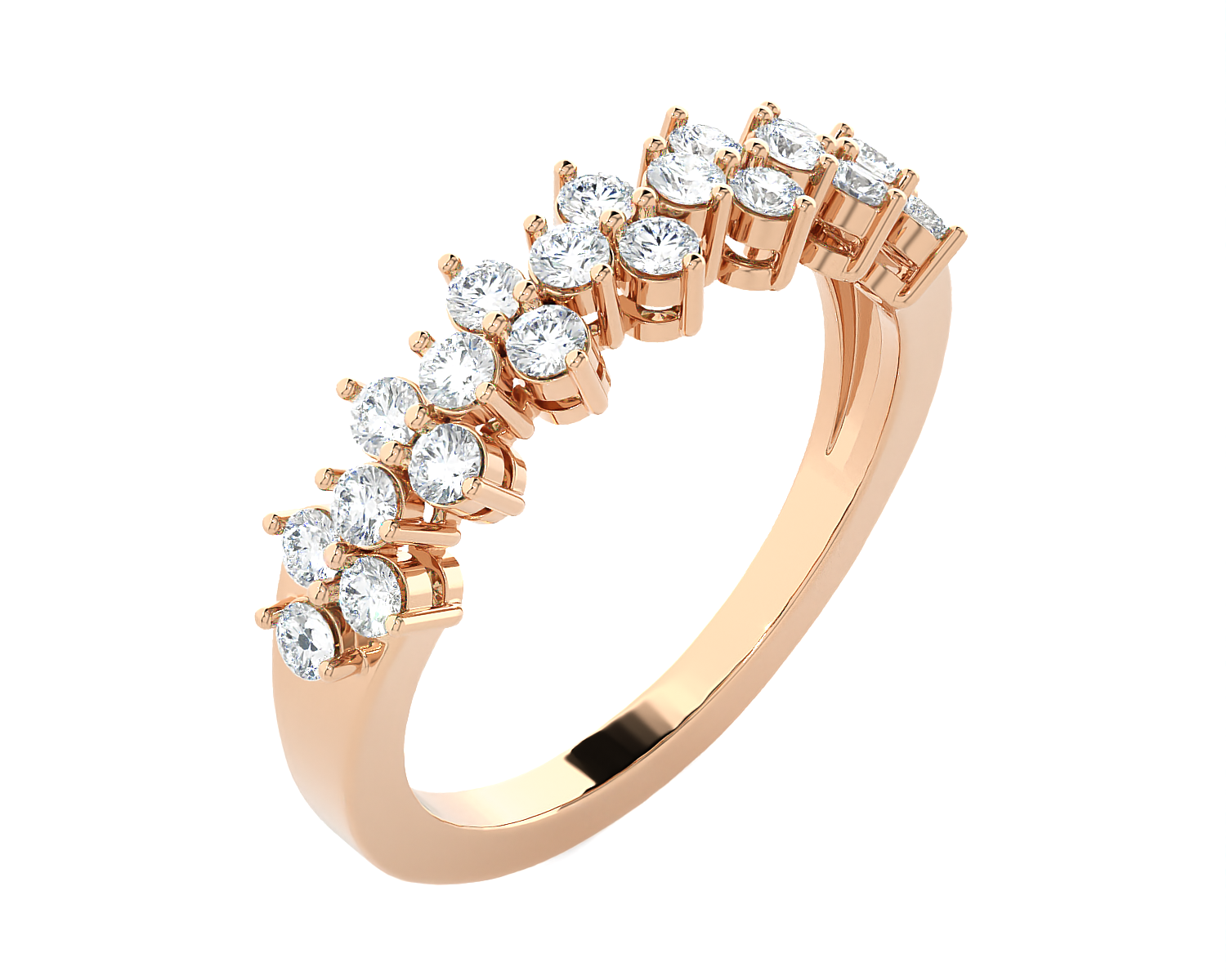 5/8 ctw Round Lab Grown Diamond Ring