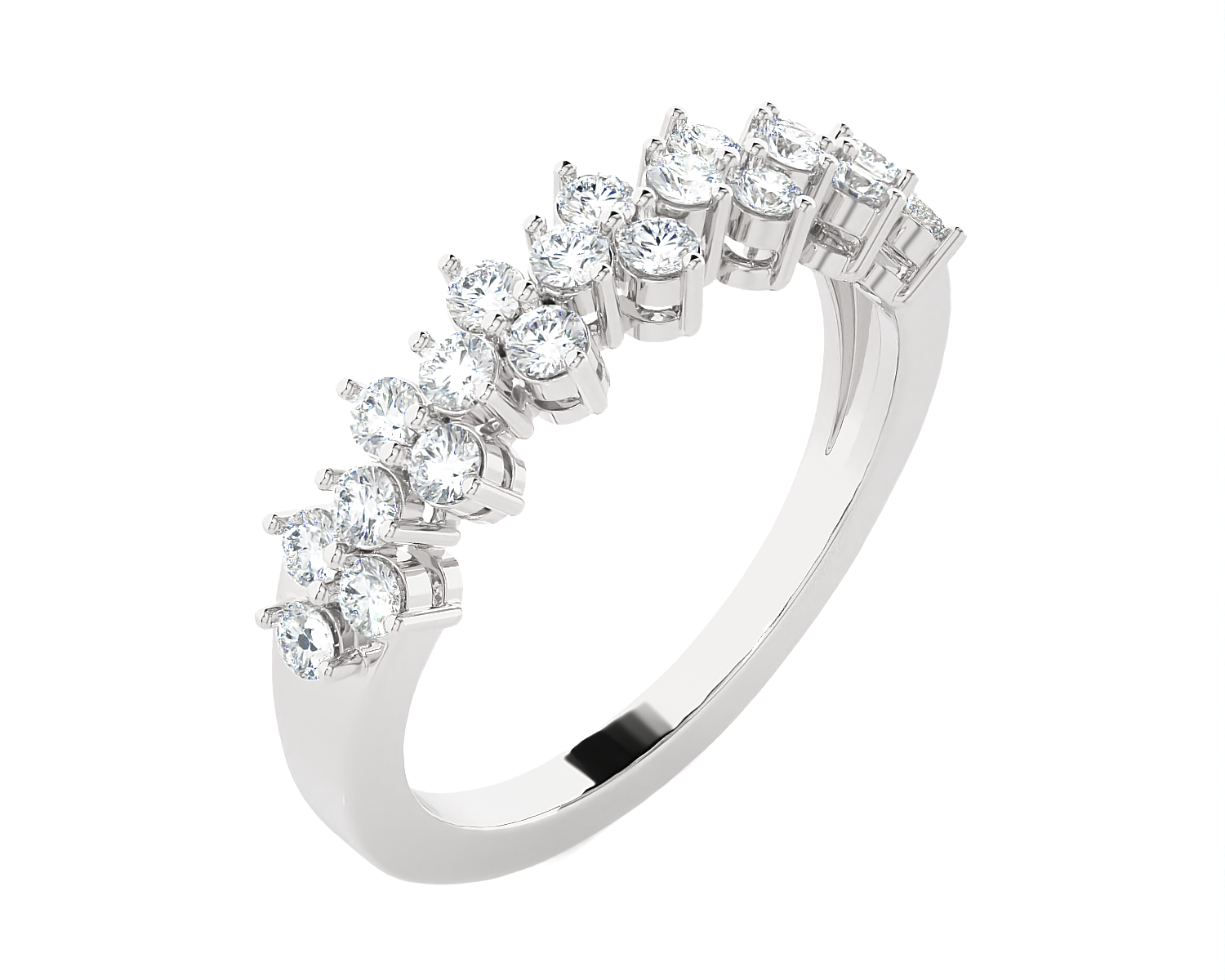 5/8 ctw Round Lab Grown Diamond Ring