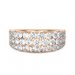 2 ctw Round Lab Grown Diamond Anniversary Ring