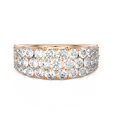 2 ctw Round Lab Grown Diamond Anniversary Ring