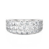 2 ctw Round Lab Grown Diamond Anniversary Ring