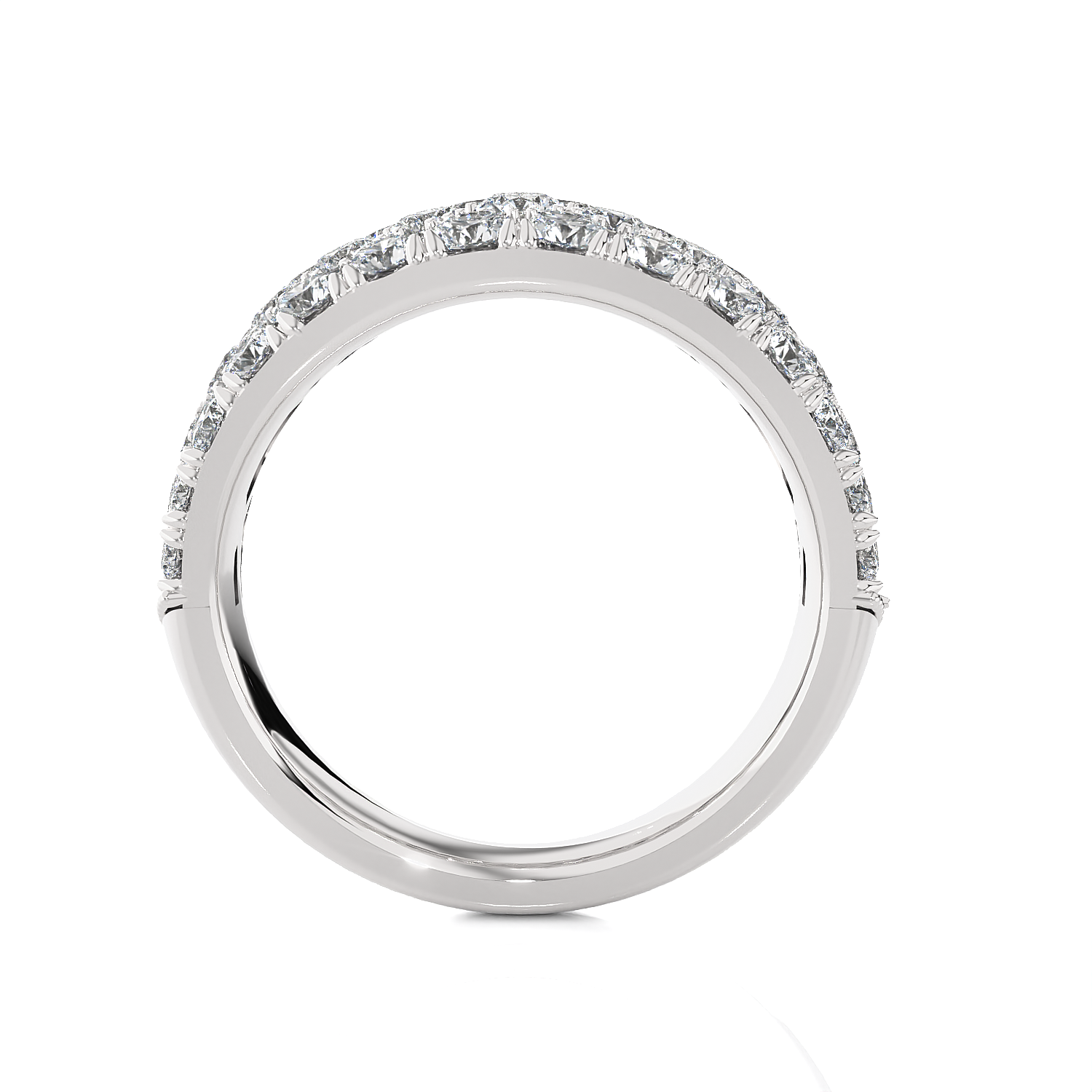 2 ctw Round Lab Grown Diamond Anniversary Ring