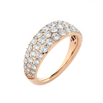 1 1/2 ctw Round Lab Grown Diamond Anniversary Ring