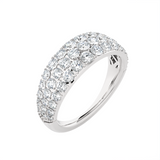 1 1/2 ctw Round Lab Grown Diamond Anniversary Ring