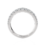1 1/2 ctw Round Lab Grown Diamond Anniversary Ring