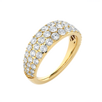 1 1/2 ctw Round Lab Grown Diamond Anniversary Ring