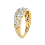 1 1/2 ctw Round Lab Grown Diamond Anniversary Ring