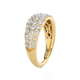 1 1/2 ctw Round Lab Grown Diamond Anniversary Ring