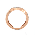 3/8 ctw Round Lab Grown Diamond Ring