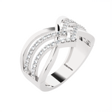 3/8 ctw Round Lab Grown Diamond Ring