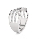 3/8 ctw Round Lab Grown Diamond Ring