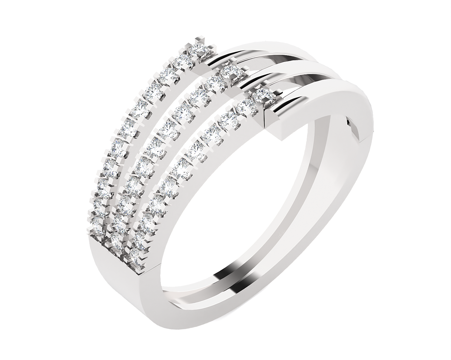 1/4 ctw Round Lab Grown Diamond Ring