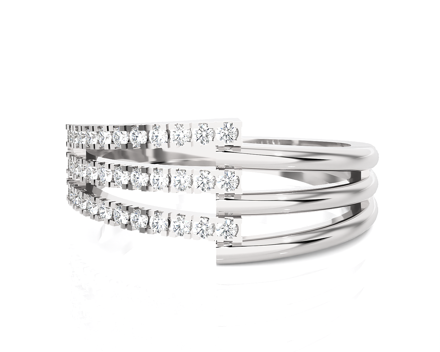 1/4 ctw Round Lab Grown Diamond Ring