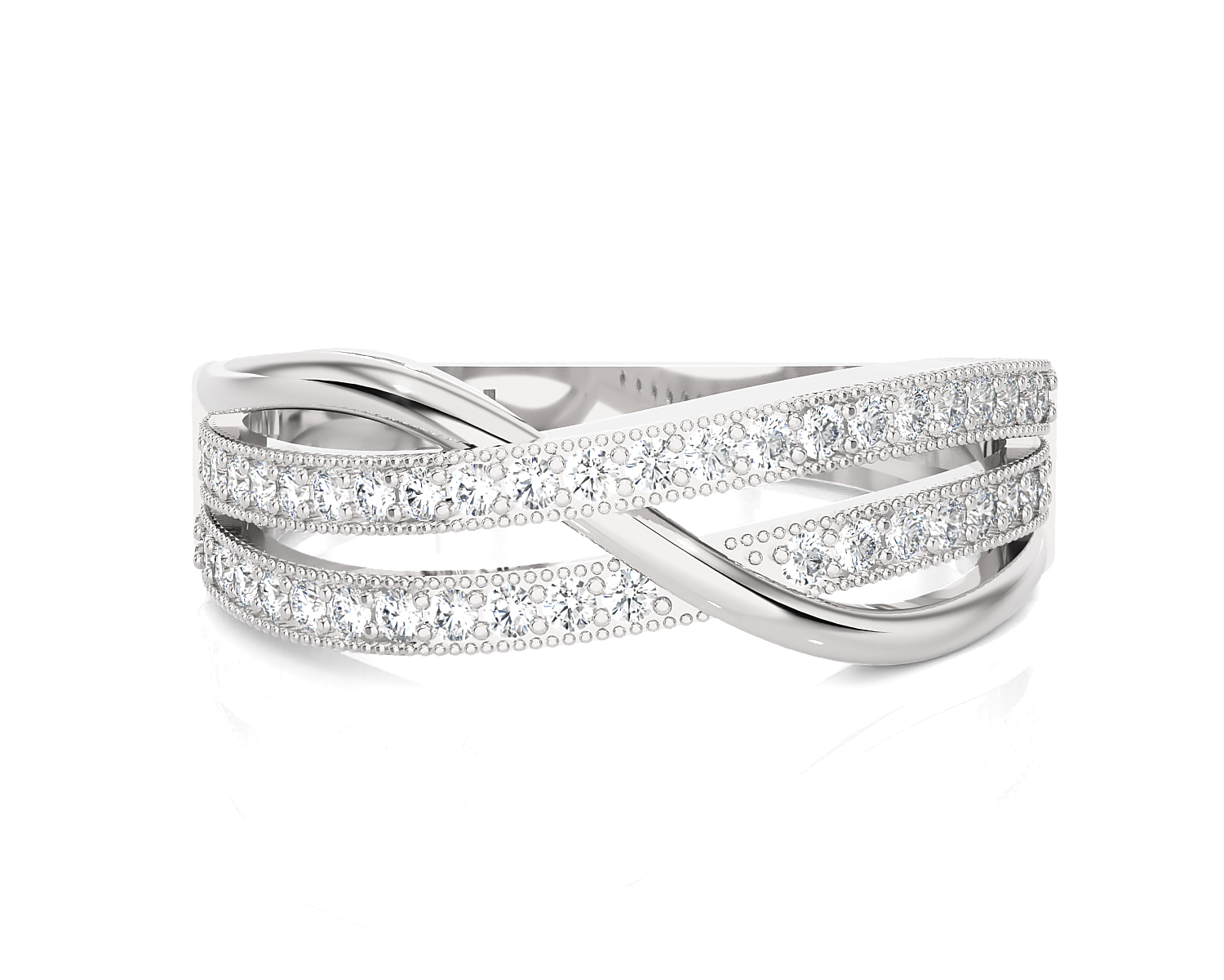 1/3 ctw Round Lab Grown Diamond Ring
