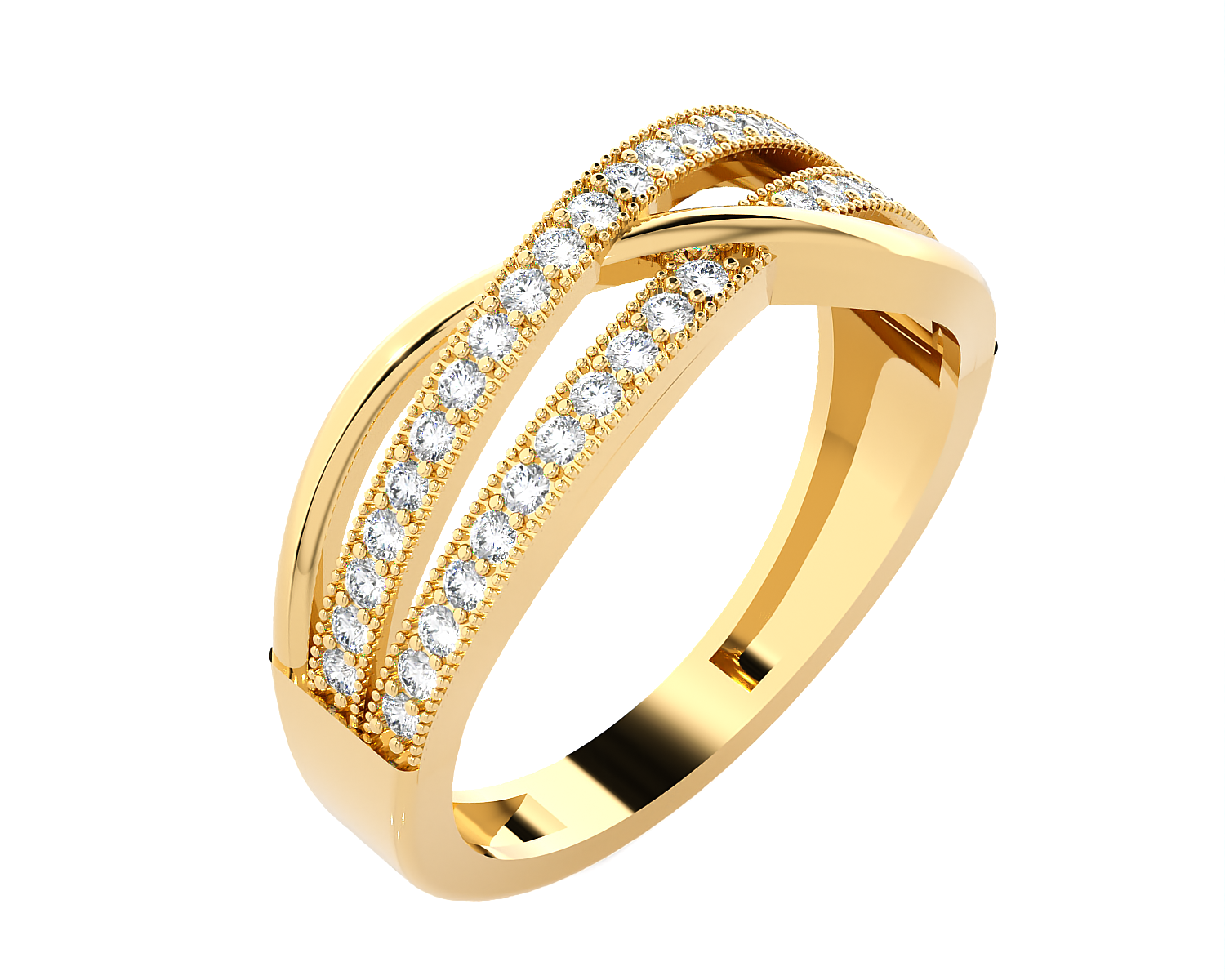 1/3 ctw Round Lab Grown Diamond Ring