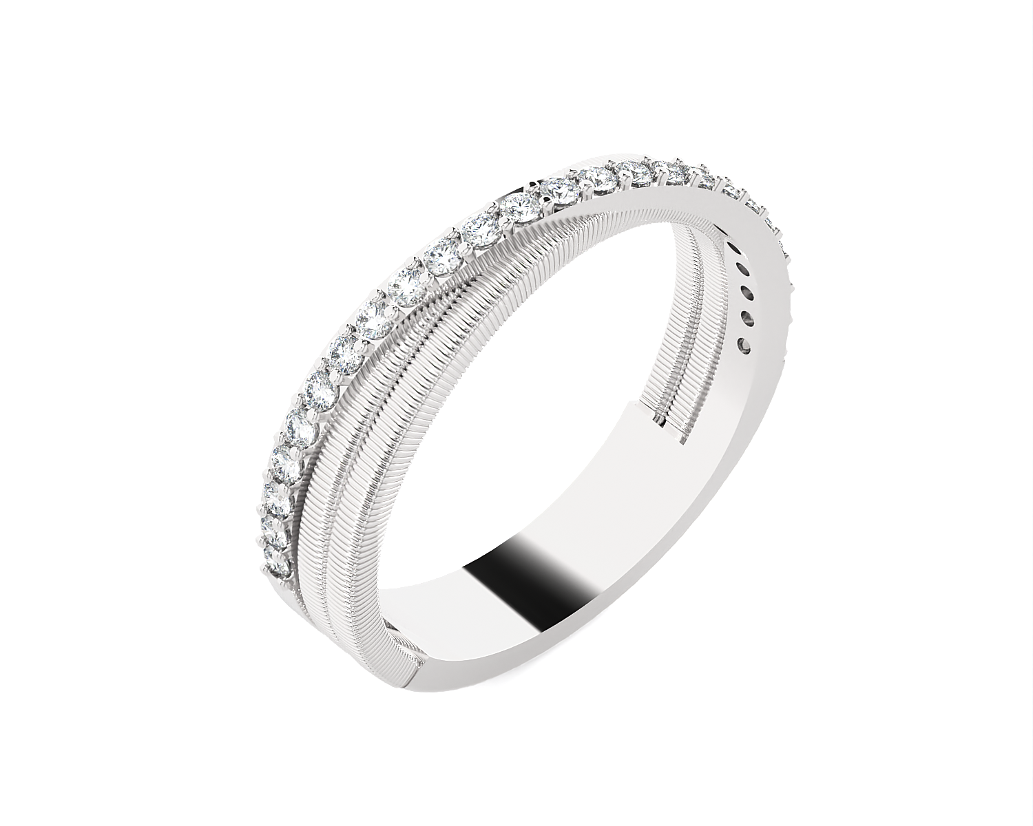 1/4 ctw Round Lab Grown Diamond Ring
