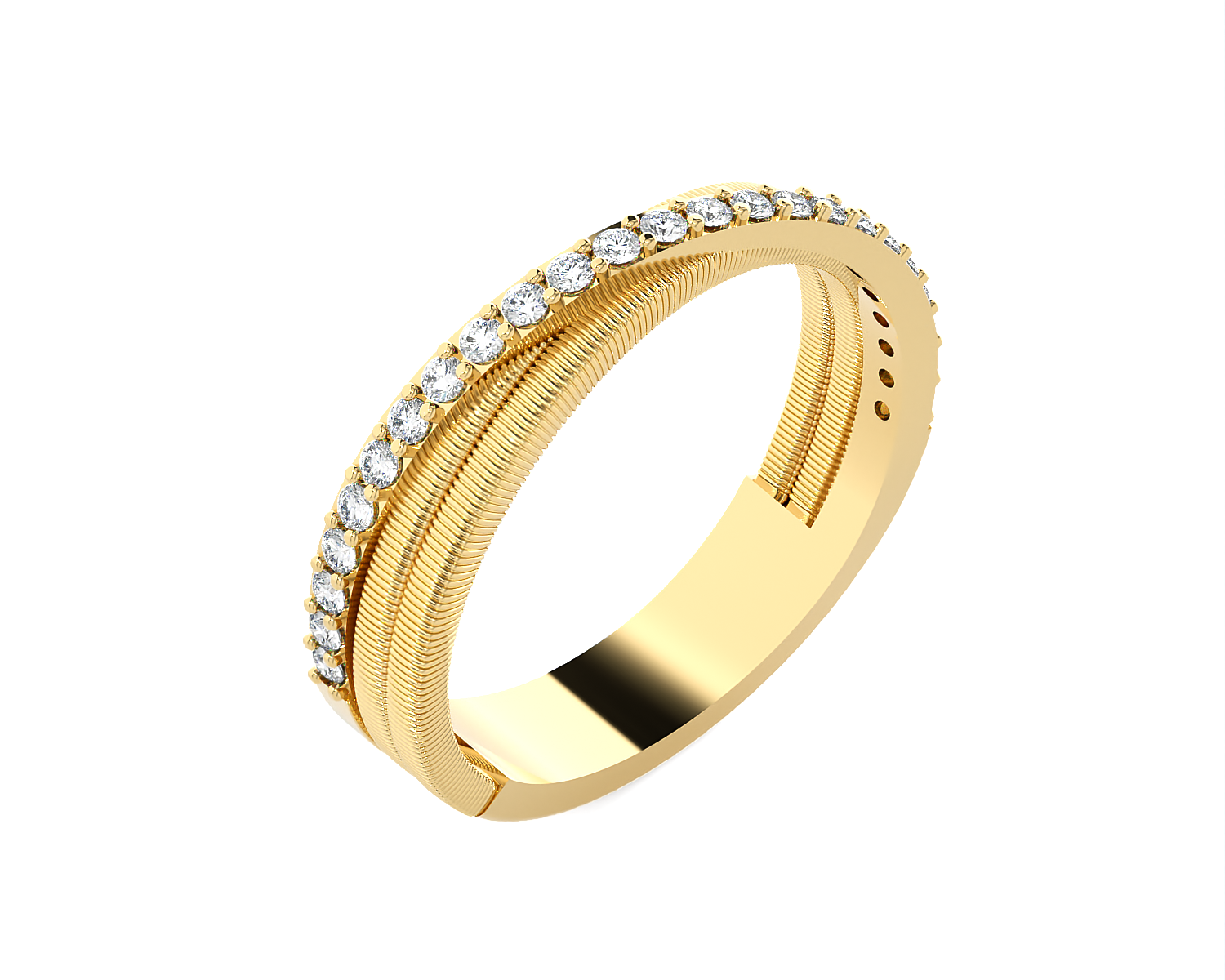 1/4 ctw Round Lab Grown Diamond Ring